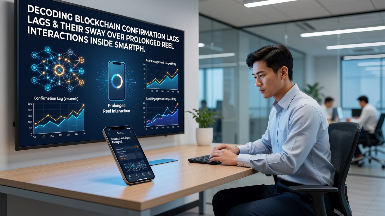 Mobile screen displaying crypto wallet confirmation status during a reel game session