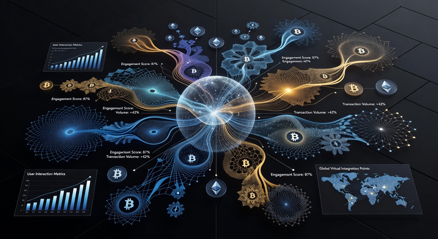 Analytics dashboard showing engagement metrics for mobile slot games using encrypted currency