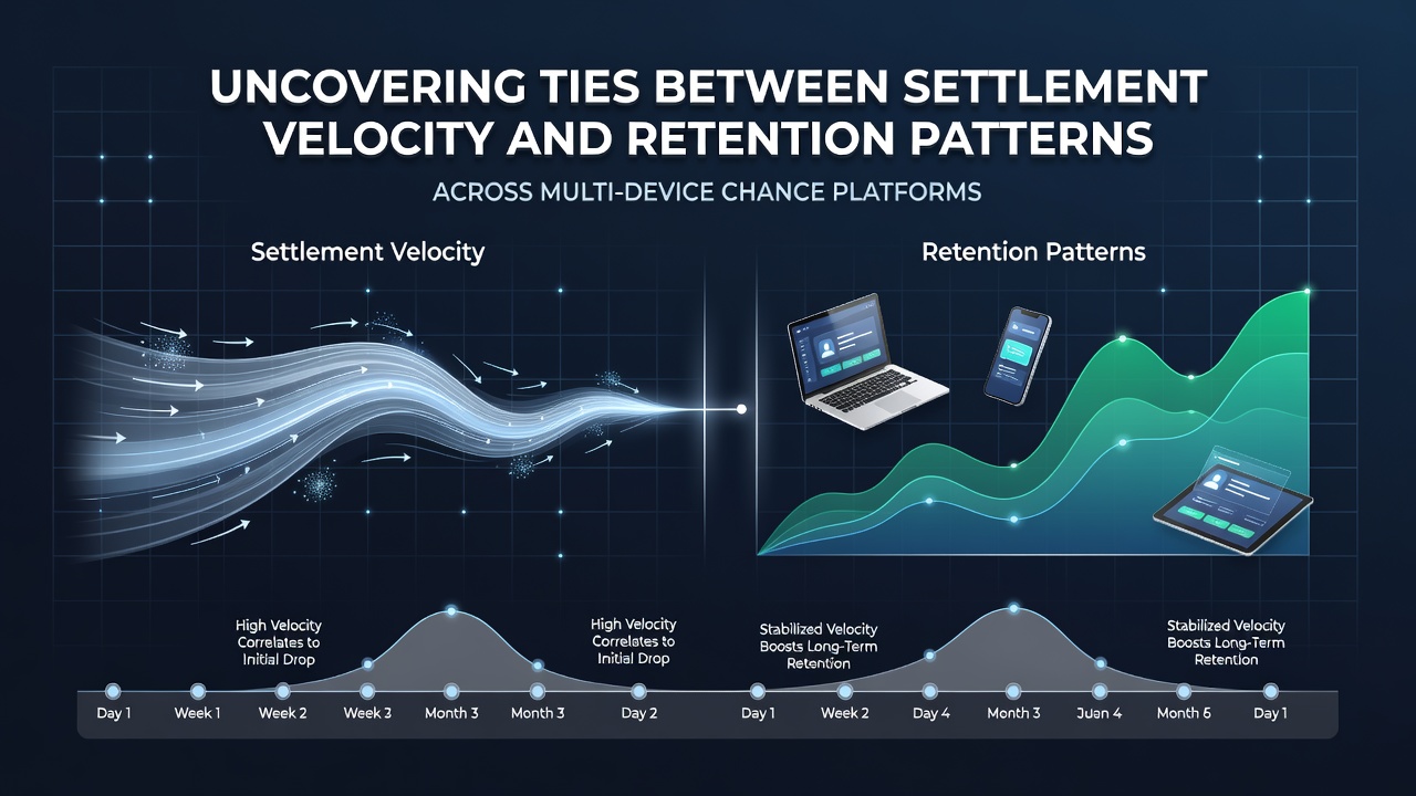 Multi-device casino interfaces showing payment processing and user retention metrics on mobile and desktop screens